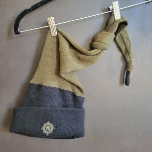 Free Beat Olive and Black Knit Beanie, Onr Size